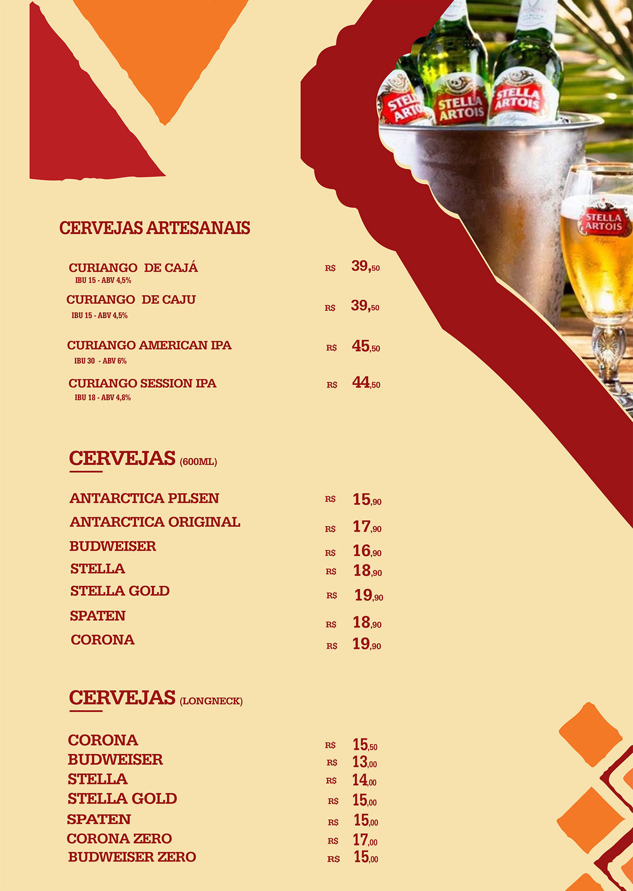 Cardápio